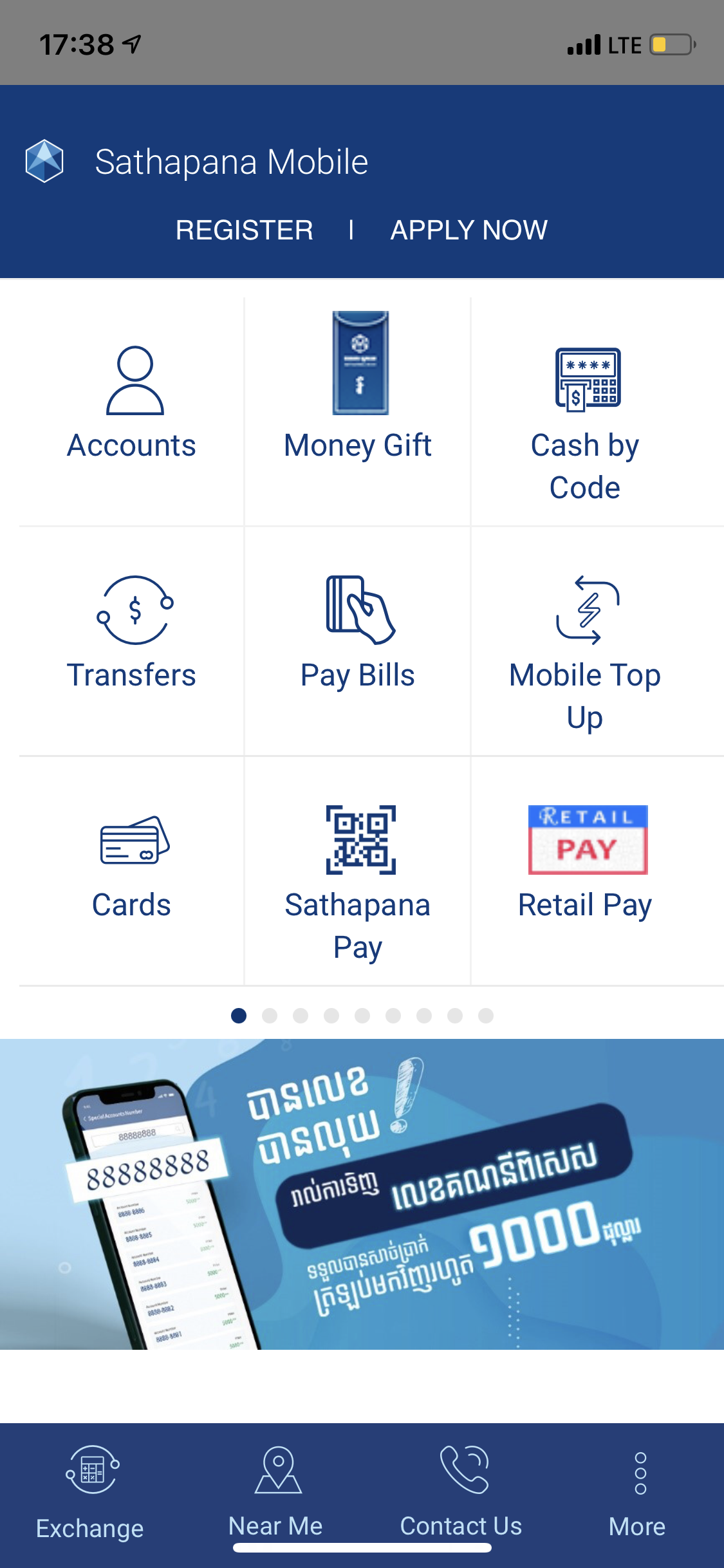 bank account in Cambodia?