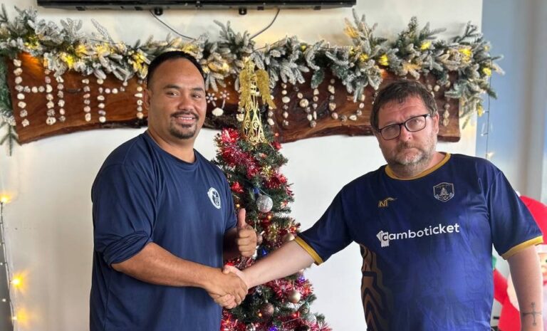 Football in Nauru Gets a boost from Cambodia