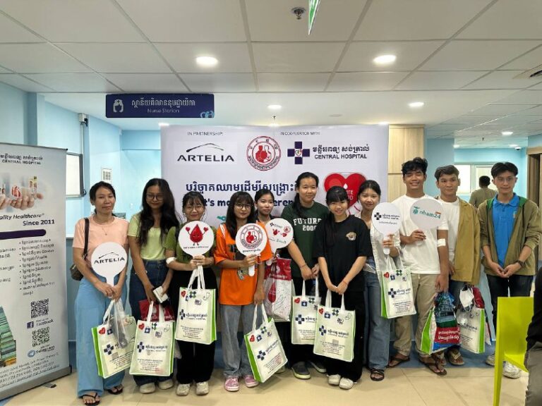 Central Hospital's Blood Donation Day