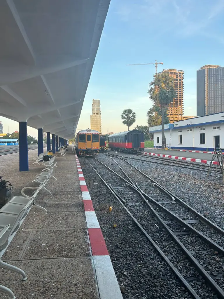 Train from Phnom Penh to Bangkok